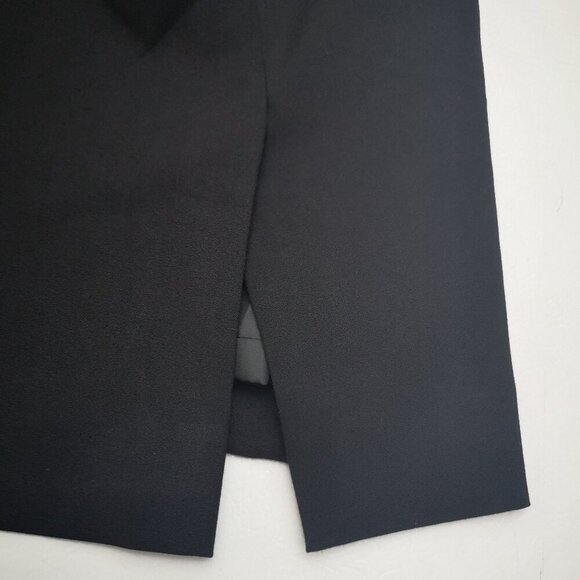 Tahari Arthur S. Levine Ladies Size 10 Navy Lined Side Zip Skirt - Picture 6 of 8